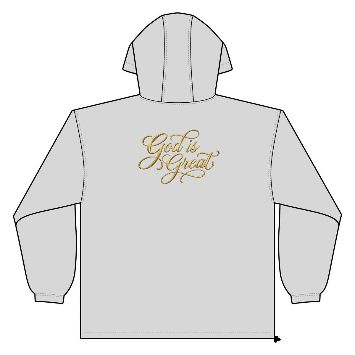 MPCHE”MOCHE LOGO”&"GOD IS GREAT" Windbreaker Pullover