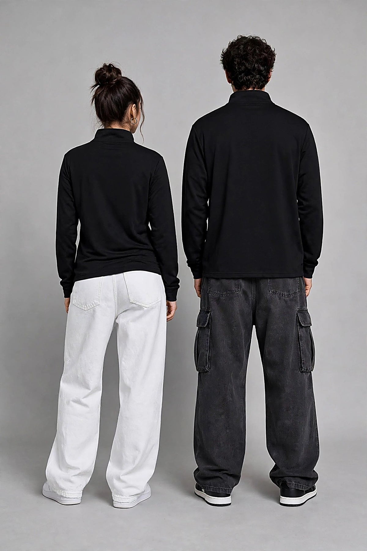 adidas® & MPCHE LOGO Quarter-Zip Pullover (Embroidery)