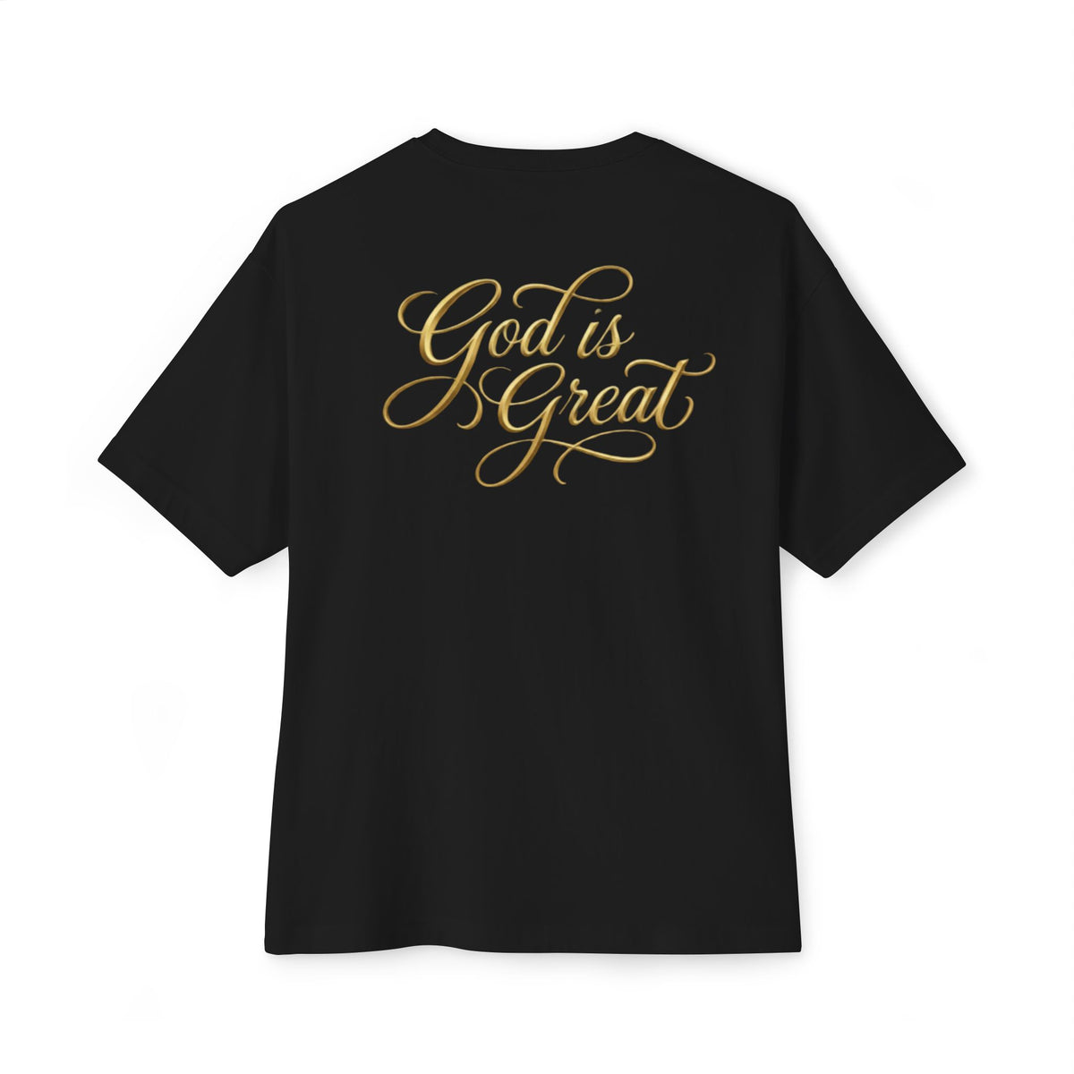 MPCHE”Cross Logo” & “God is Great” Oversized Boxy Tee