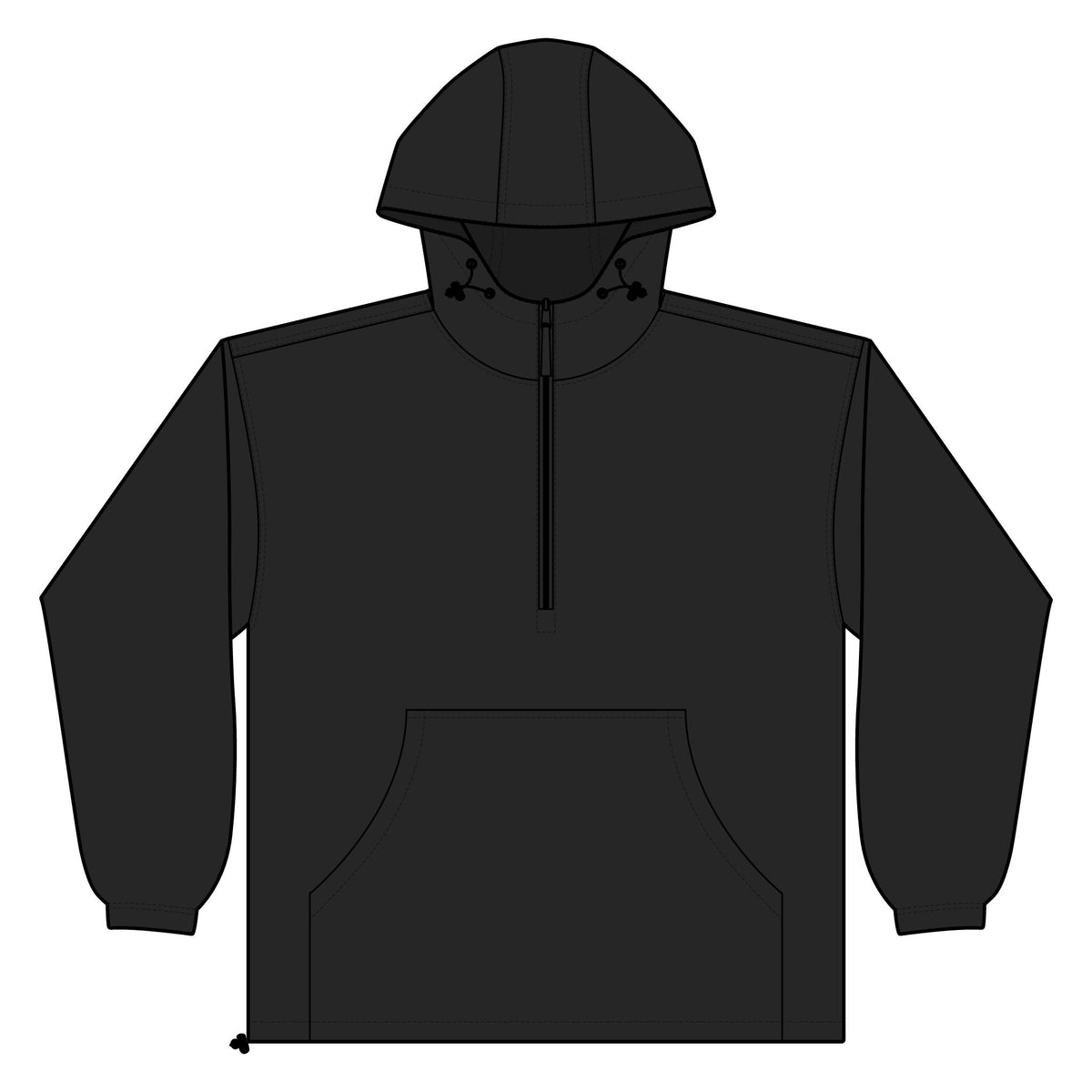 MPCHE”MOCHE LOGO”&"GOD IS GREAT" Windbreaker Pullover