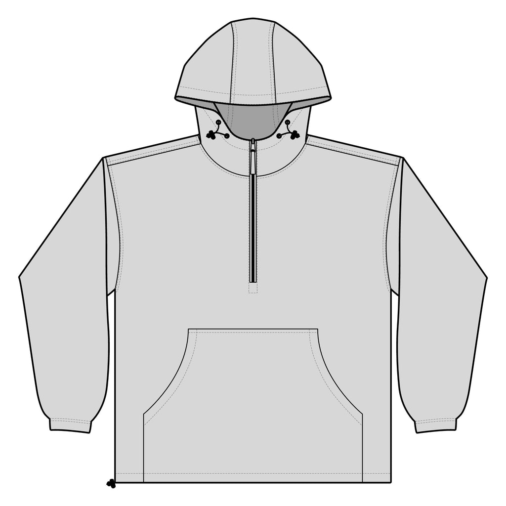 MPCHE”MOCHE LOGO”&"GOD IS GREAT" Windbreaker Pullover